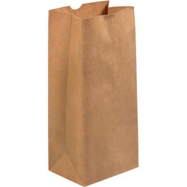 Box Packaging Global Industrial„¢ Hardware Bags, #6, 6"W x 3-5/8"D x 11"H, Kraft, 400/Pack BGH125K